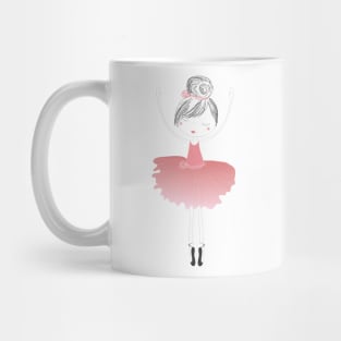 Little dancing ballerina sketch Mug